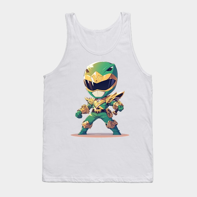 green ranger Tank Top by peterdoraki